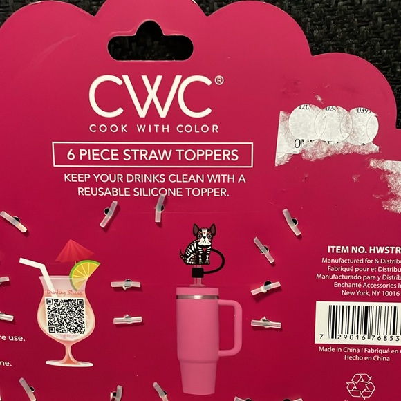 CWC Cook With Color Straw Toppers - Picture 5 of 10